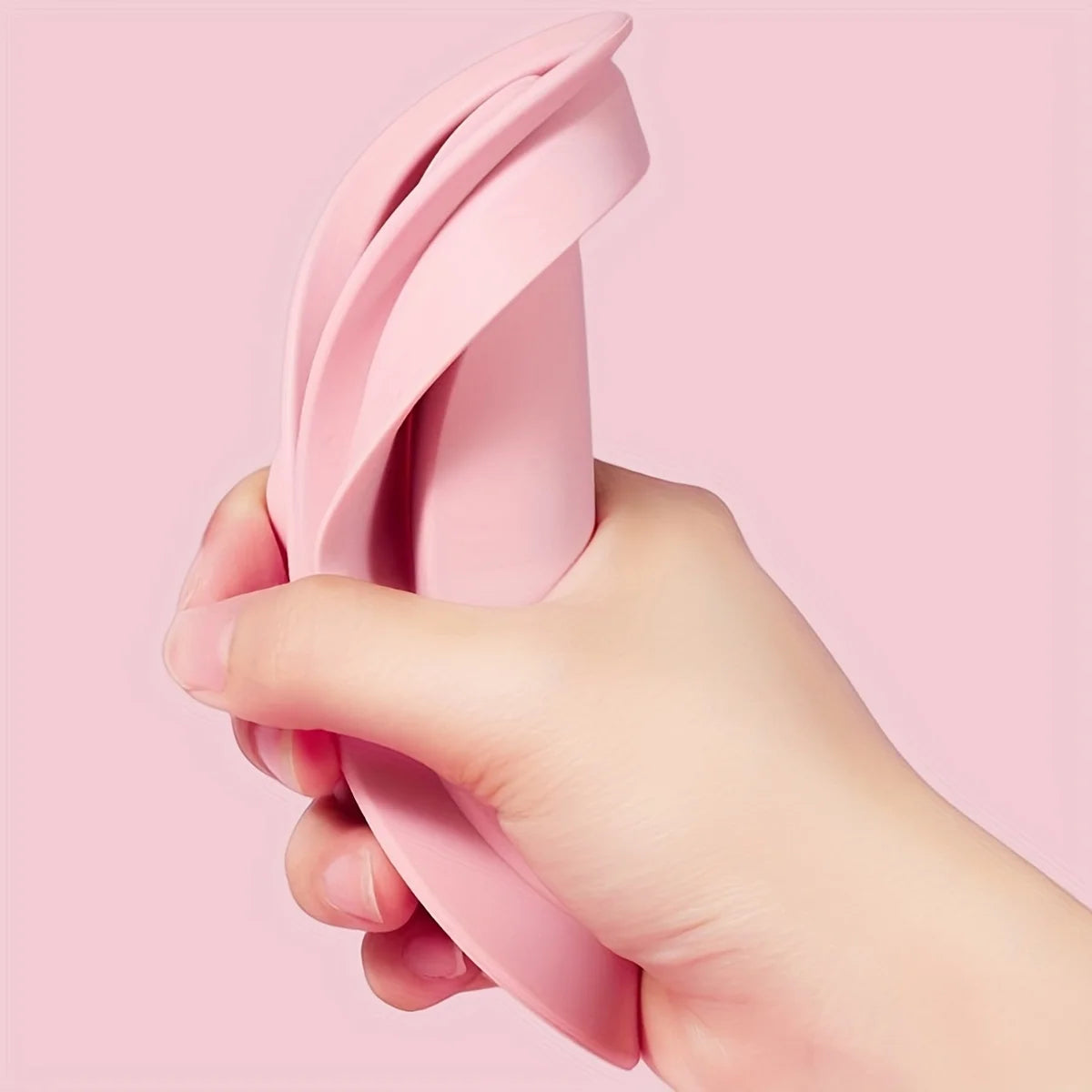 Silicone Folding Makeup Brush Scrub Bowl