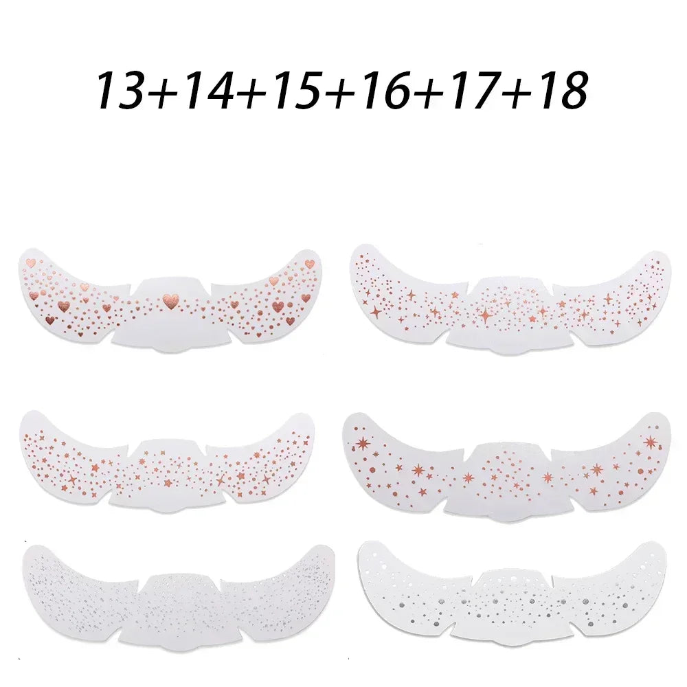 6PCS Metallic Freckles Makeup Patches
