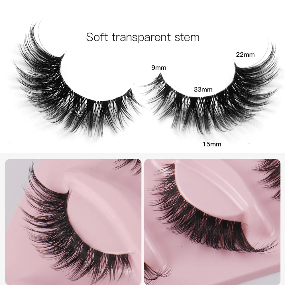 Cat Eye Lashes – 5 Pairs