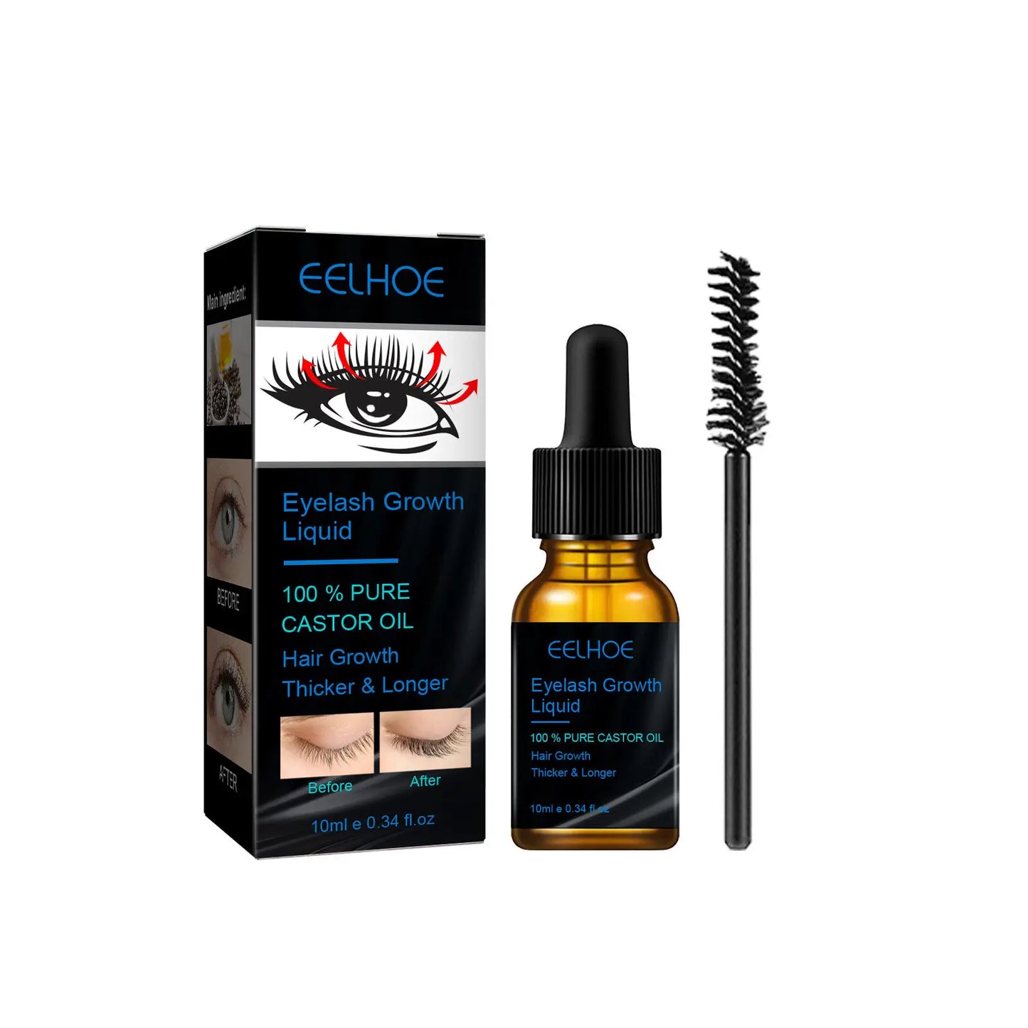 Fast Eyelash Growth Serum - Naturally Longer, Thicker & Darker Lashes