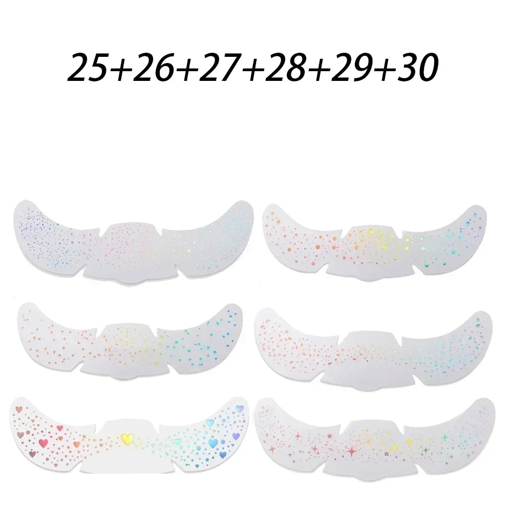 6PCS Metallic Freckles Makeup Patches