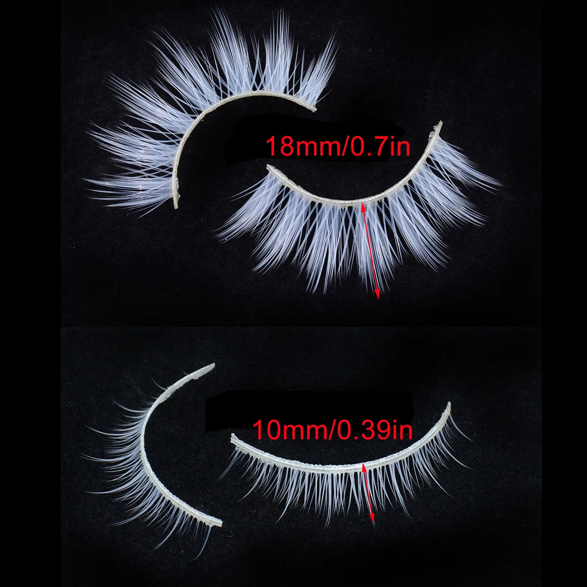 3D White Snow Lashes