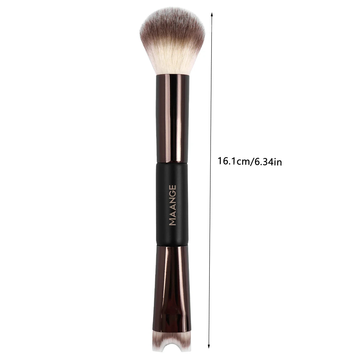 MAANGE Nose Contour U-Shaped Double-Ended Makeup Brush
