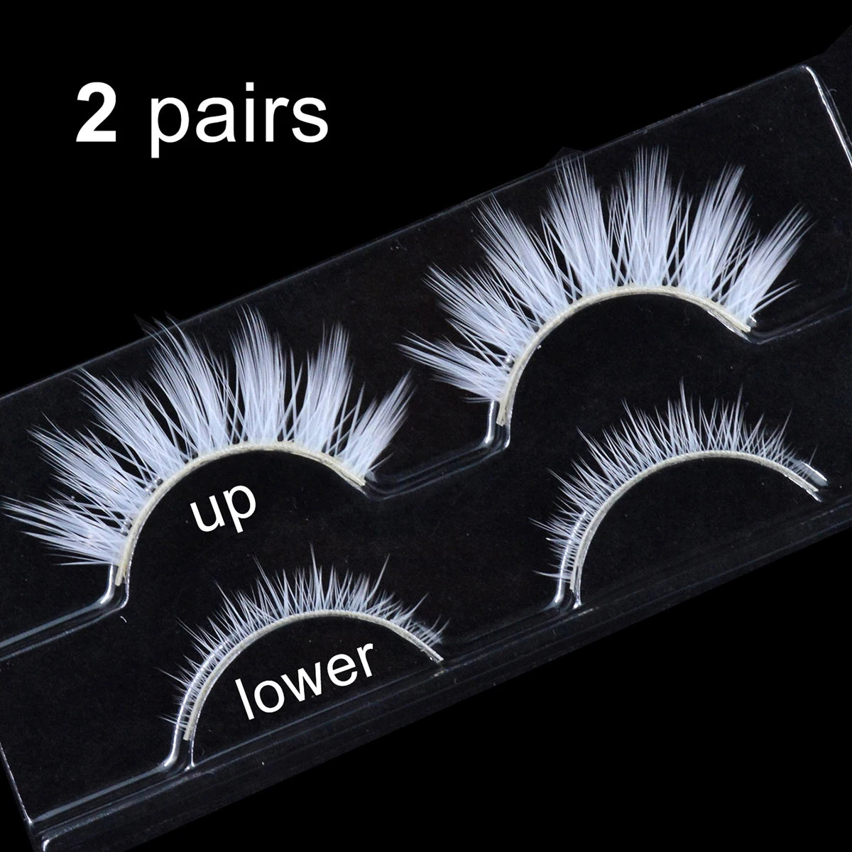 3D White Snow Lashes
