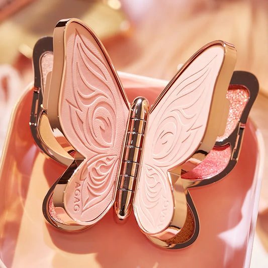 6-Color Butterfly Eyeshadow Palette