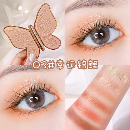 6-Color Butterfly Eyeshadow Palette