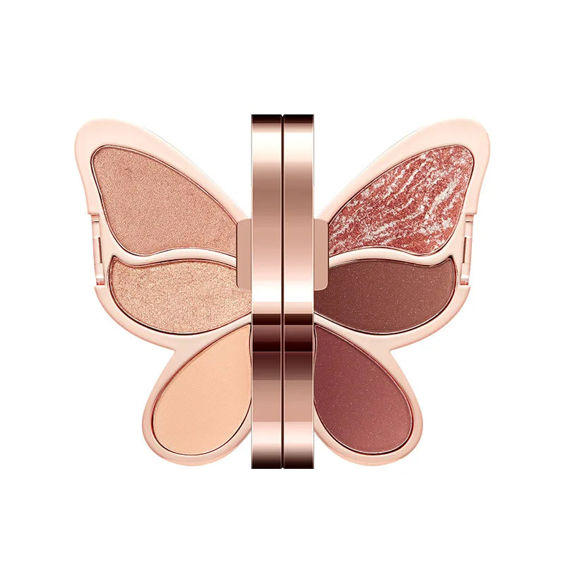 6-Color Butterfly Eyeshadow Palette