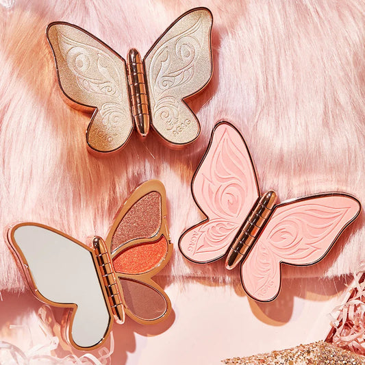 6-Color Butterfly Eyeshadow Palette