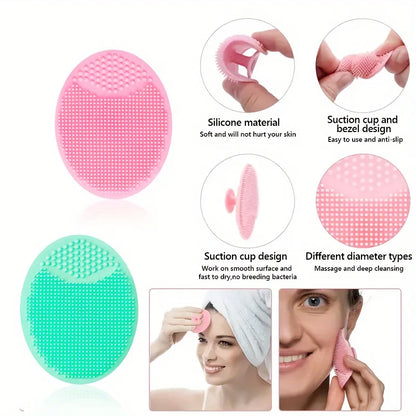 3-Pack Soft Silicone Brush