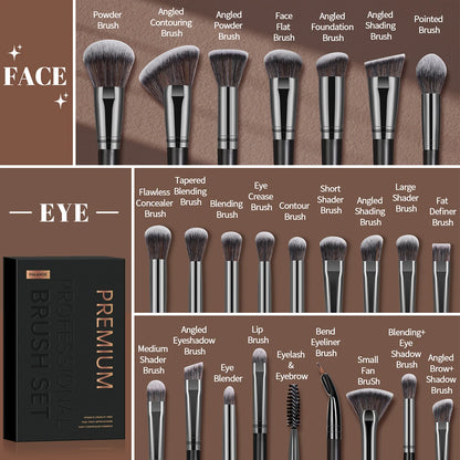 MAANGE Professional 25-Piece Makeup Brush Gift Set