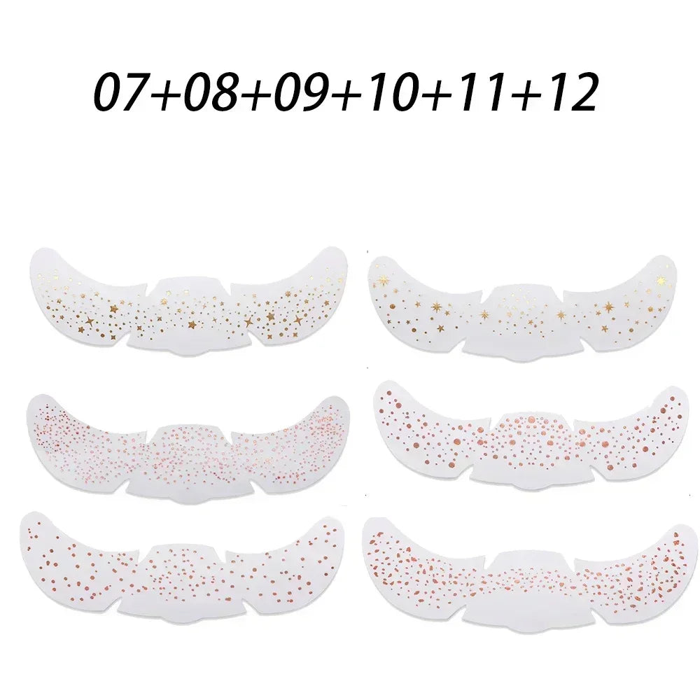 6PCS Metallic Freckles Makeup Patches