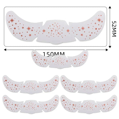 6PCS Metallic Freckles Makeup Patches