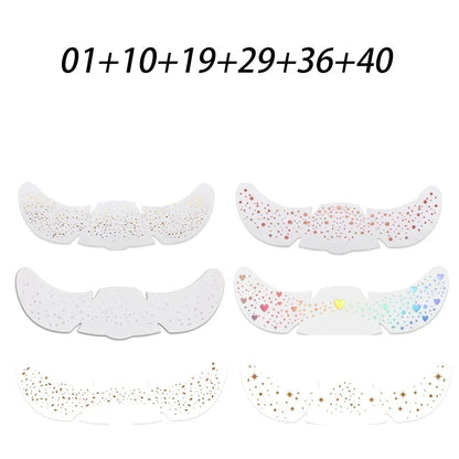 6PCS Metallic Freckles Makeup Patches
