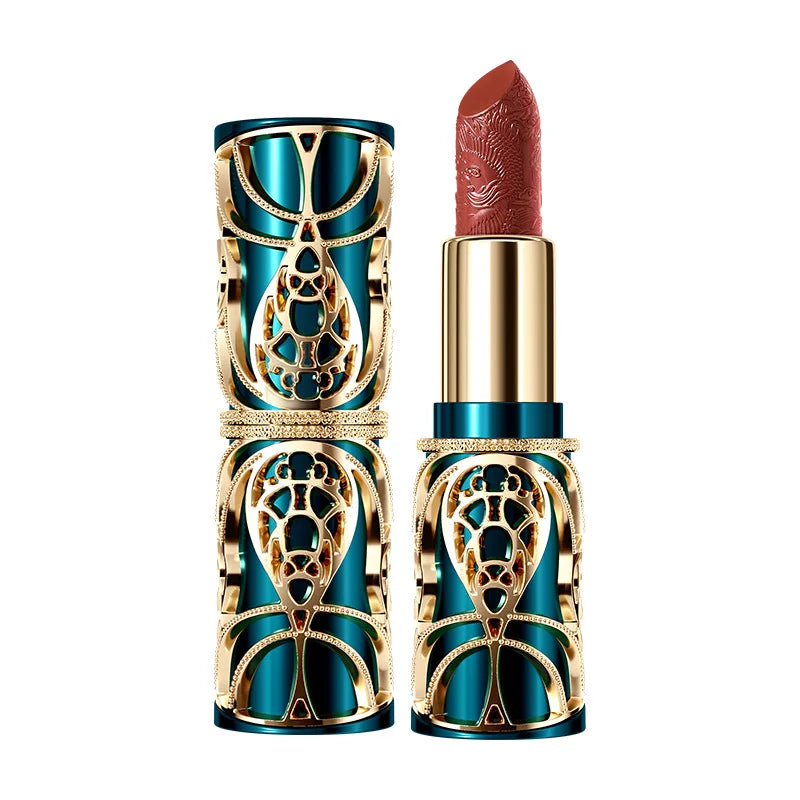 Vintage Country Style Carved Lipstick Set