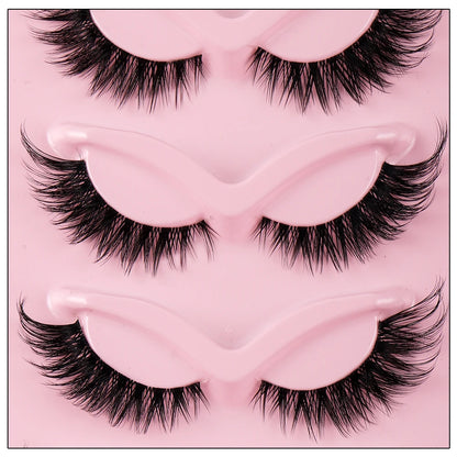 Cat Eye Lashes – 5 Pairs
