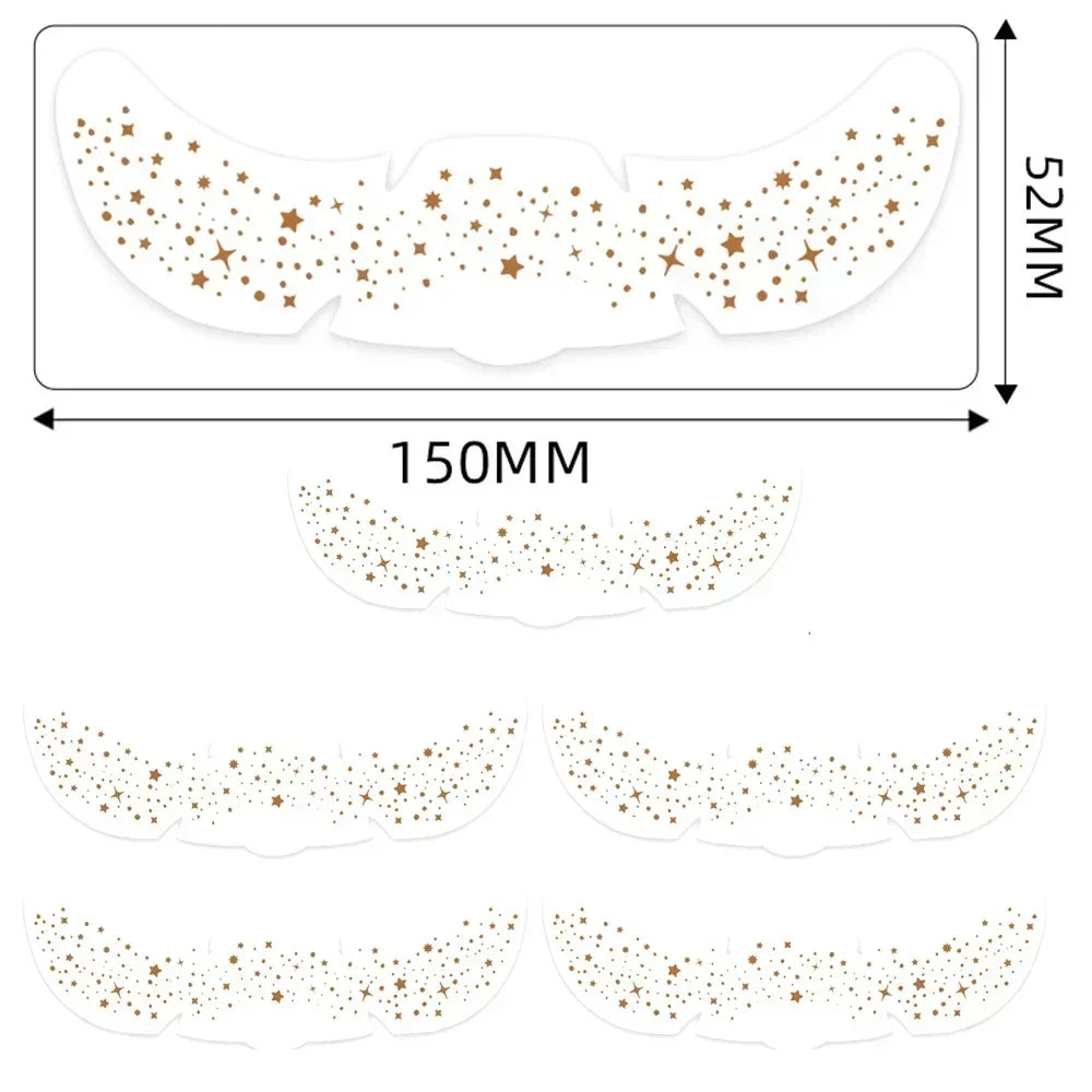 6PCS Metallic Freckles Makeup Patches