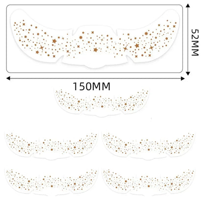 6PCS Metallic Freckles Makeup Patches