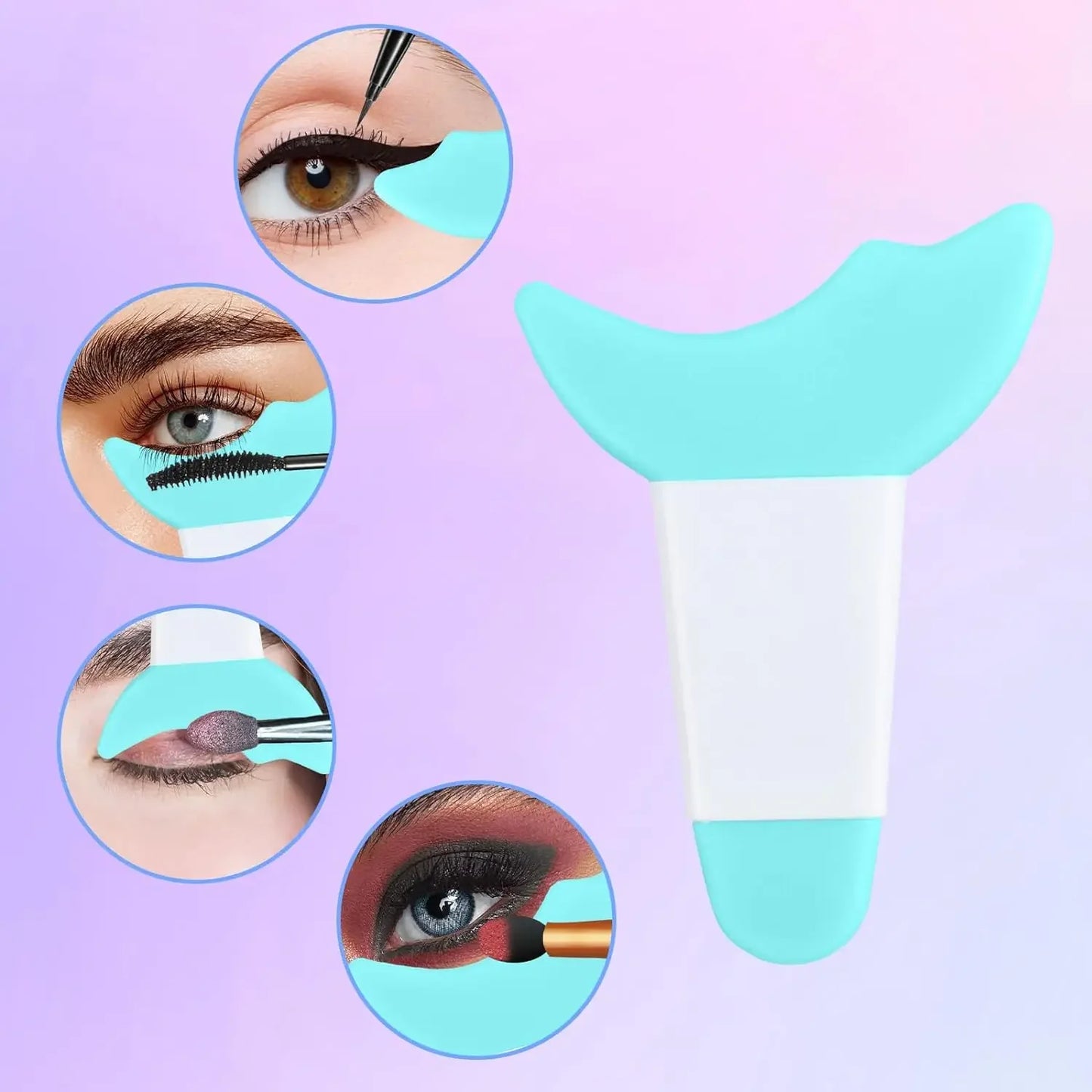 4-Piece Eye Makeup Assistance Tool Set