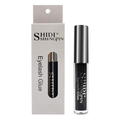 Professional Eyelash Glue - Dark Black, Waterproof & Long-Lasting