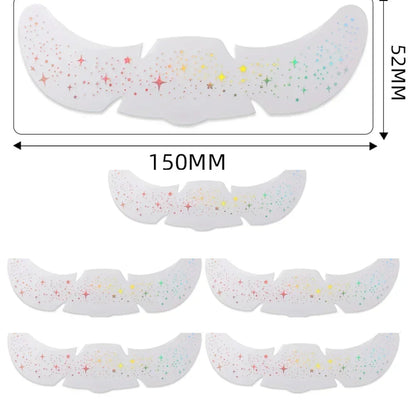 6PCS Metallic Freckles Makeup Patches
