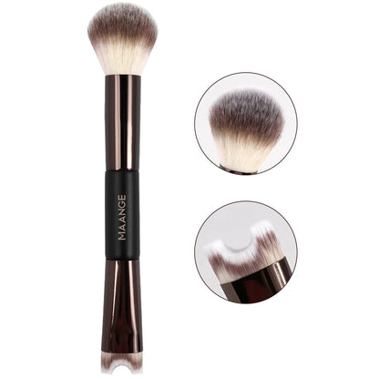 MAANGE Nose Contour U-Shaped Double-Ended Makeup Brush