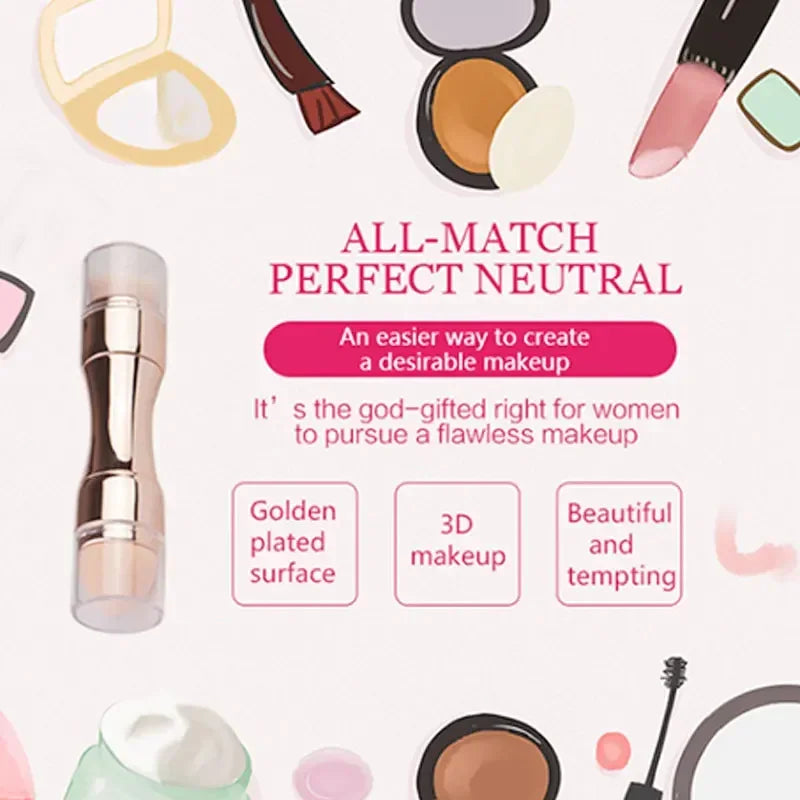 4-in-1 Multi-Functional Makeup Brush