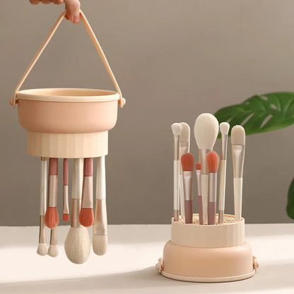 Multifunctional Silicone Makeup Brush Cleaner & Drying Holder