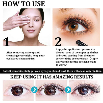 Fast Eyelash Growth Serum  - Naturally Longer, Thicker & Darker Lashes