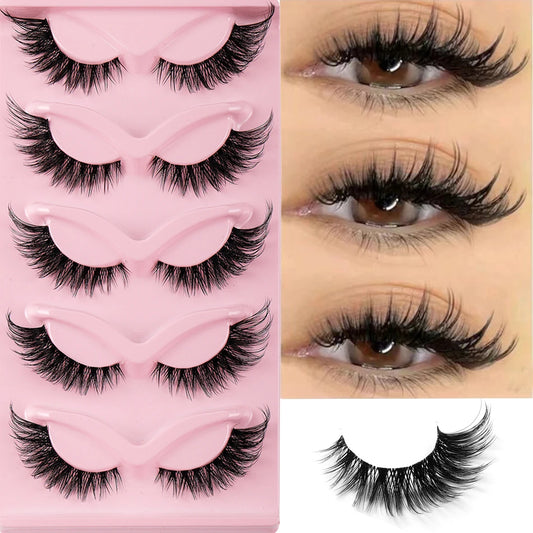 Cat Eye Lashes – 5 Pairs