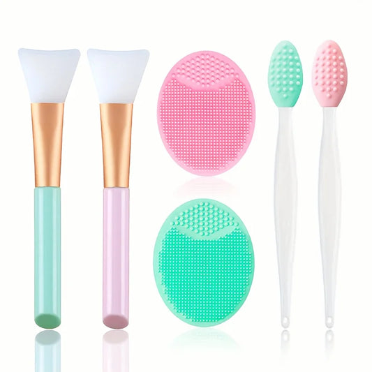 3-Pack Soft Silicone Brush