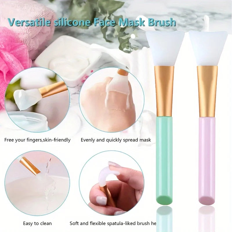 3-Pack Soft Silicone Brush