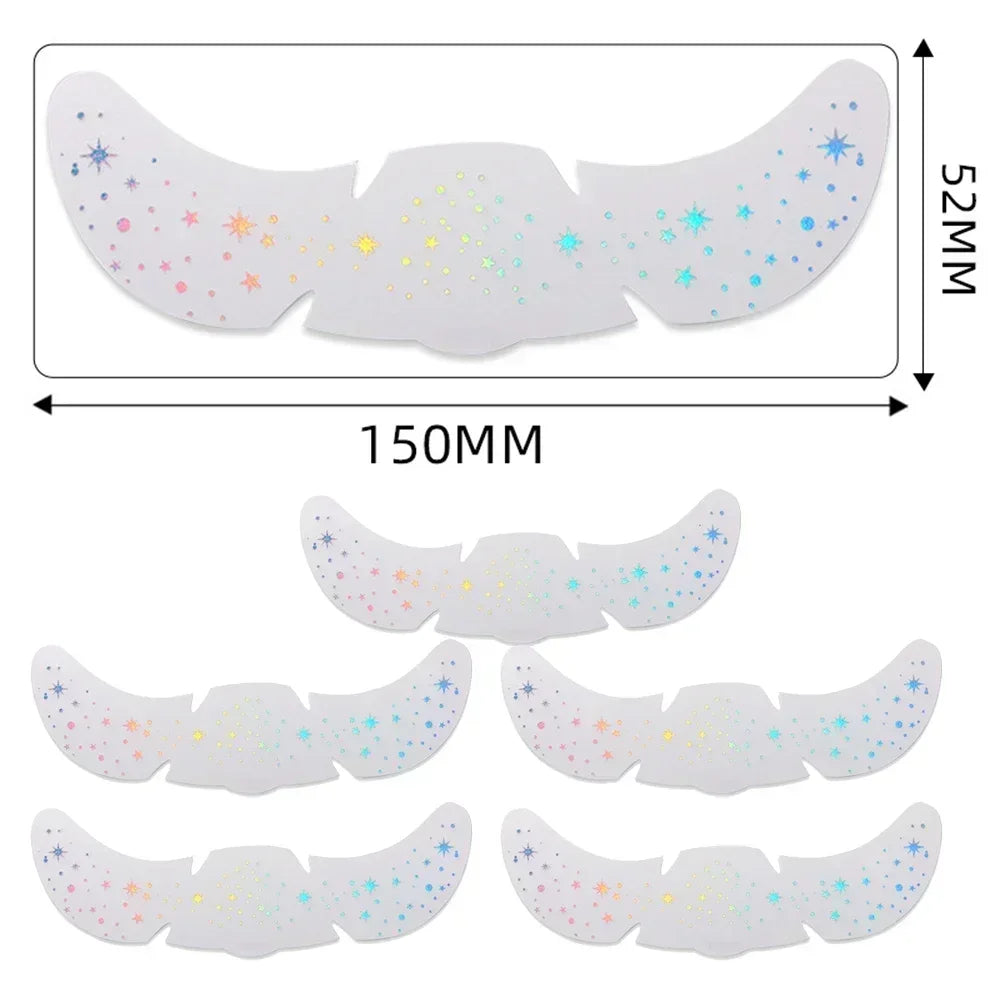 6PCS Metallic Freckles Makeup Patches