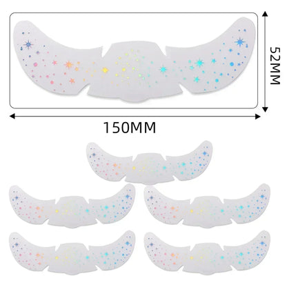 6PCS Metallic Freckles Makeup Patches