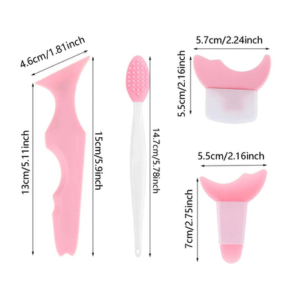 4-Piece Eye Makeup Assistance Tool Set