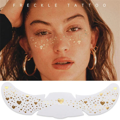 6PCS Metallic Freckles Makeup Patches