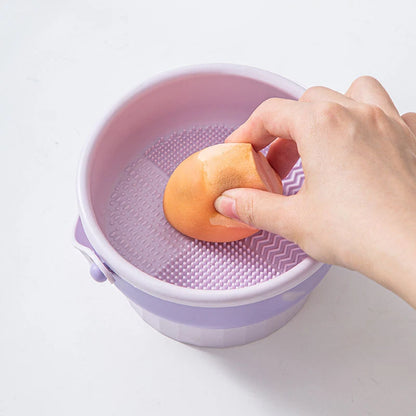 Multifunctional Silicone Makeup Brush Cleaner & Drying Holder