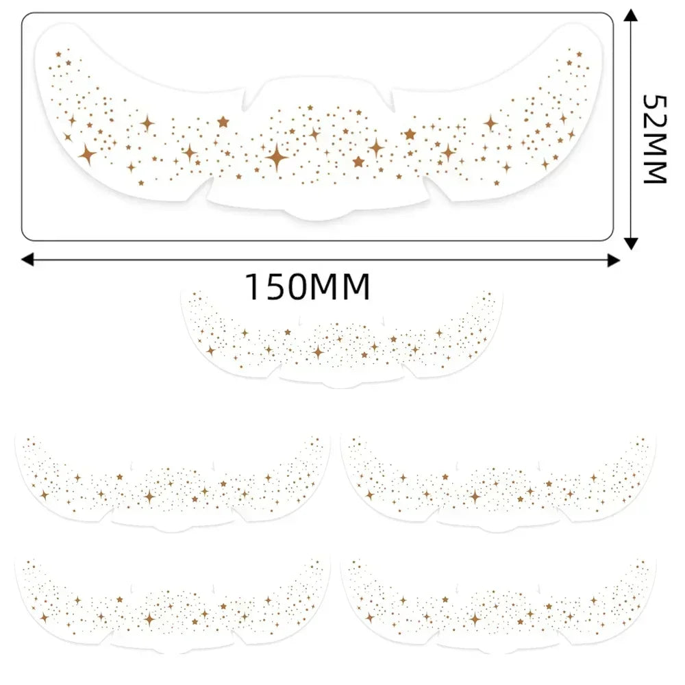 6PCS Metallic Freckles Makeup Patches