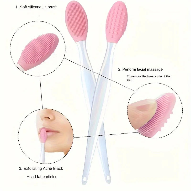 3-Pack Soft Silicone Brush