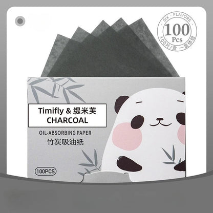 100 Pieces Fragrance Facial Oil-absorbing Paper