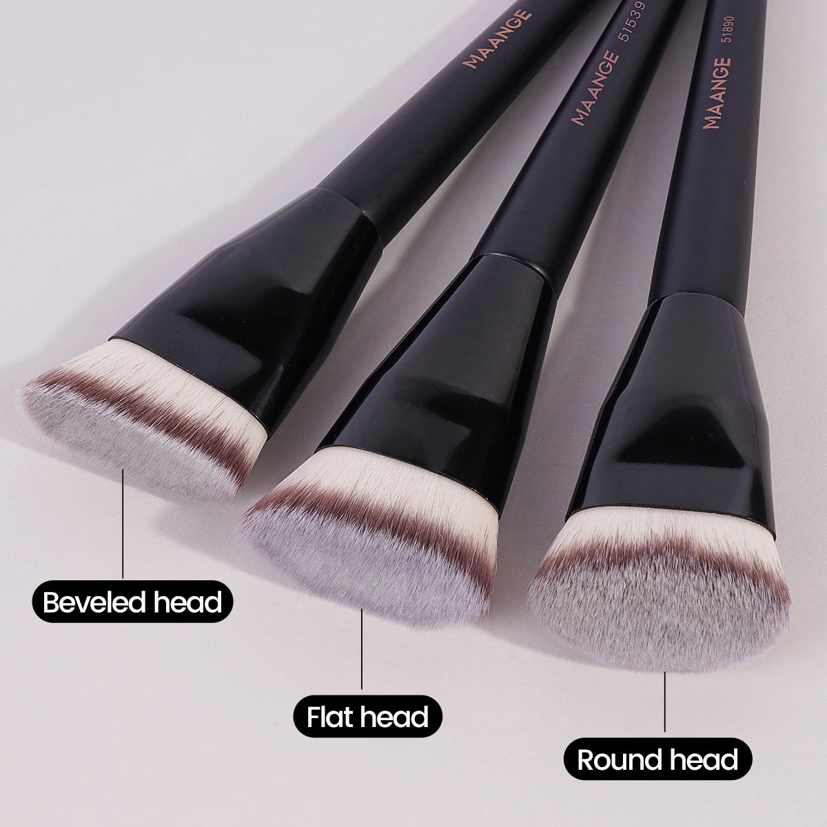 MAANGE 3pcs Professional Makeup Brush Set