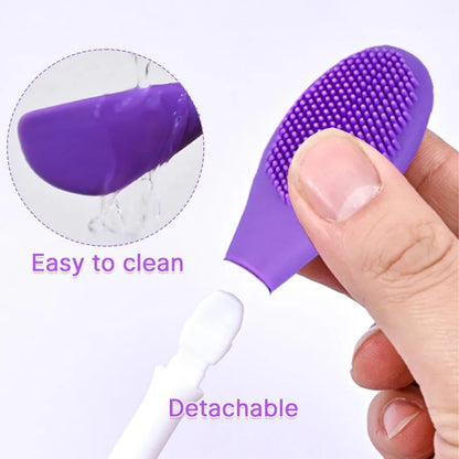 4/2pcs Silicone Facial Brush & Mask Applicator Set