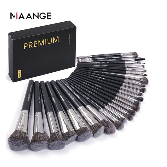 MAANGE Professional 25-Piece Makeup Brush Gift Set