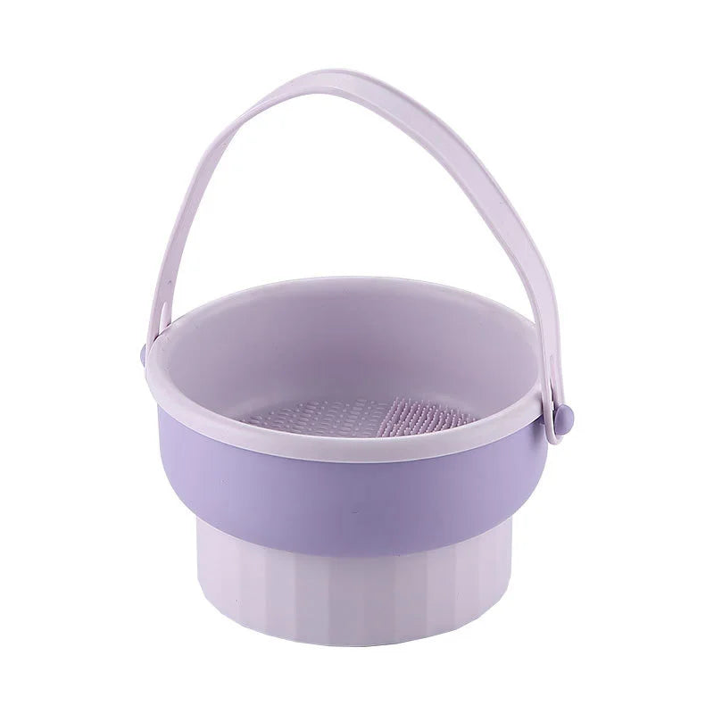 Multifunctional Silicone Makeup Brush Cleaner & Drying Holder